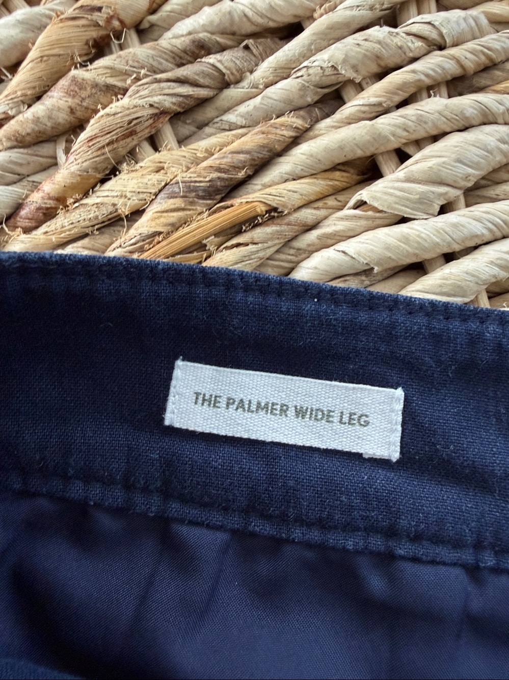 LOFT Palmer Linen Blend Wide Leg Curvy Fit Pant - Picture 9 of 11